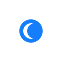 Crescent Black icon