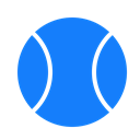 Ball, tennis DodgerBlue icon