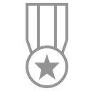 medal Black icon