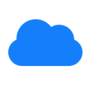 Cloud DodgerBlue icon