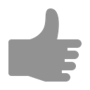 thumb, Up LightSlateGray icon