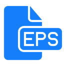 document, File, Eps DodgerBlue icon