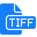 document, Tiff, File DodgerBlue icon