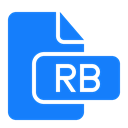 File, document, rb DodgerBlue icon