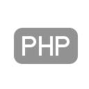 File, Php Black icon