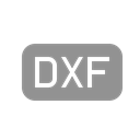 Dxf, File Black icon