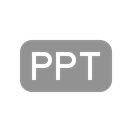 ppt, File Black icon