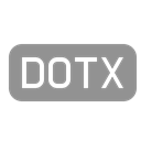 File, dotx LightSlateGray icon