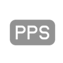 File, Pps Black icon