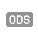 File, Ods Black icon