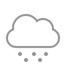 Cloud, Snow Black icon