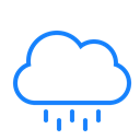 Cloud, Rain Black icon