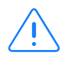 warning Black icon