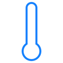 thermometer Black icon