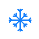 snowflake Black icon