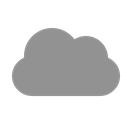 Cloud LightSlateGray icon