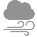 wind, Cloud LightSlateGray icon