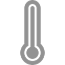 thermometer, Full Black icon