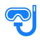 Goggles, Diving DodgerBlue icon