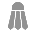 Shuttlecock LightSlateGray icon