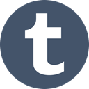 blog, Tumblr, social media, Social DarkSlateGray icon