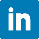 Social, Linkedin DarkCyan icon