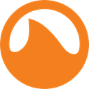 audio streaming, music, Grooveshark, Audio DarkOrange icon