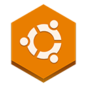 Ubuntu DarkOrange icon