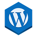 Wordpress DarkCyan icon