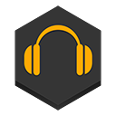 music2, play, google DarkSlateGray icon