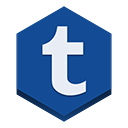 Tumblr DarkSlateBlue icon