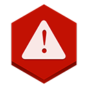 warning Firebrick icon