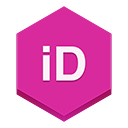 Indesign MediumVioletRed icon