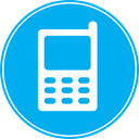 phones, Connection, Mobile, phone, Cell, Call, telephone DeepSkyBlue icon
