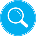 science, magnifying, search, magnifying glass, Explore, Find, research, zoom, Magnifier, view DeepSkyBlue icon