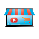 video, buy, internet, ecommerce, marketing, Business, web, Money, seo, Cart, online shopping, Shop Black icon