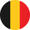 Belgium, flag Gold icon
