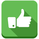 Up, thumb, valid, Accept, ok, pro, positive, good, success, yes MediumSeaGreen icon