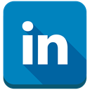 Linked in, Linkedin DarkCyan icon