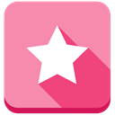 star, Memori HotPink icon