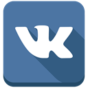 vkontakte, v kontakte, Contact, Vk, kontakt SteelBlue icon