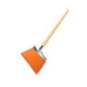 janitor, broom, cleaning Black icon