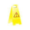 safety sign, slippery when wet, sign, janitor, Slide, cleaning Black icon