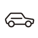 travel, transportation, vehicle, coupe, transport, Car Black icon