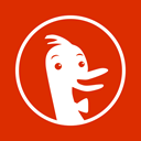 search engine, Duckduckgo OrangeRed icon