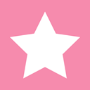 network, Memori, Social, star, Logo HotPink icon