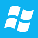 microsoft, windows, Bill gates DeepSkyBlue icon