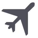Airport, transport, travel, fly, transportation, flight, vehicle, Plane, airplane, Traffic DarkSlateGray icon