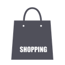 mall, Shop, buy, shopping, Bag DarkSlateGray icon