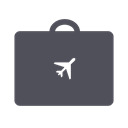 luggage, Agency, transport, travel, case DarkSlateGray icon
